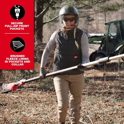 Main product image of Women's FREEFLEX Lightweight Insulated Vest Black (Large) F350B-L