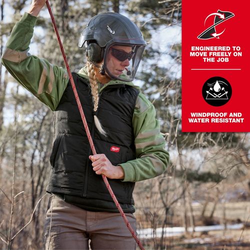 Main product image of Women's FREEFLEX Lightweight Insulated Vest Black (Medium) F350B-M