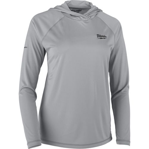 Main product image of Women's WORKSKIN Hooded Shirt - Gray (XL) F550G-XL