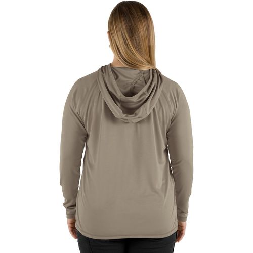 Main product image of Women's WORKSKIN Hooded Sun Shirt - Sandstone (Large) F550N-L