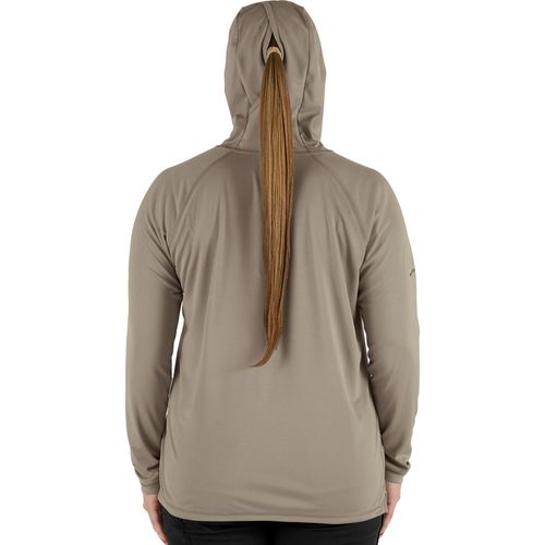 Main product image of Women's WORKSKIN Hooded Sun Shirt - Sandstone (XL) F550N-XL