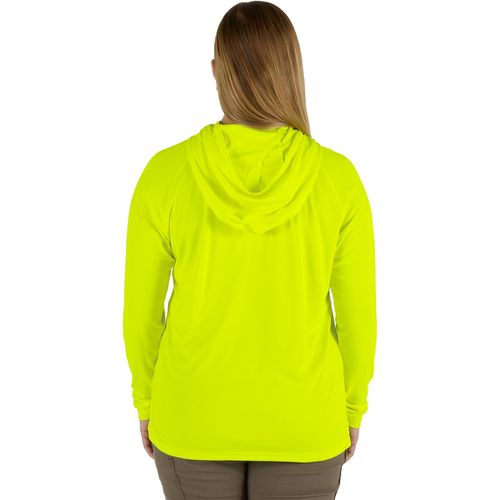Main product image of Women's WORKSKIN Hooded Sun Shirt - Yellow (XL) F550Y-XL