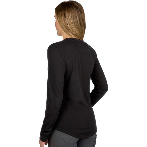 Main product image of Women's FREEFLEX Hybrid Tee - Long Sleeve Black (Large) F552B-L