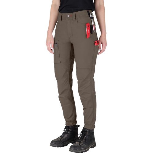 Main product image of Women's GRIDIRON Double Knee Jogger Pants - Brown 12, F652N-12R