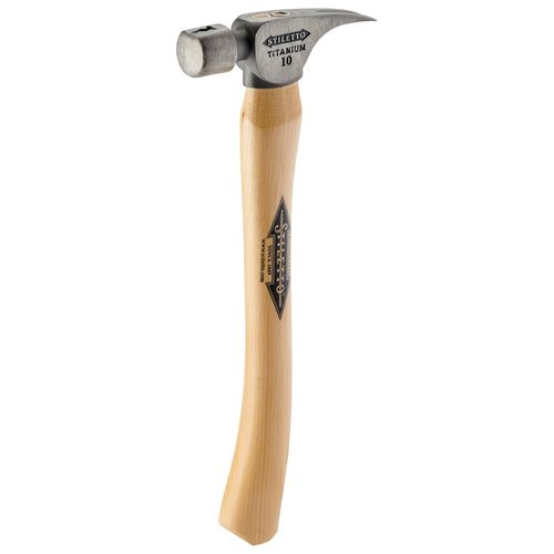 Main product image of STILETTO 10oz Smooth/Curved Hickory Hammer, FH10C