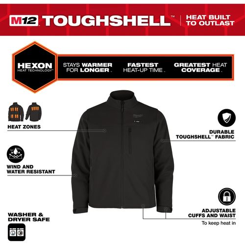 Main product image of M12 Heated TOUGHSHELL Work Jacket (3XL) M100B-203X