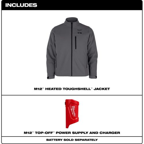 Main product image of M12 Heated TOUGHSHELL Work Jacket (XL) M100G-20XL