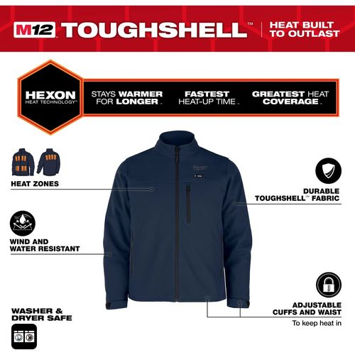Main product image of M12 Heated TOUGHSHELL Work Jacket (XL) M100U-21XL