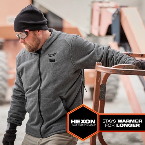 Main product image of M12 Heated Full-Zip Hoodie (Large) M200R-20L