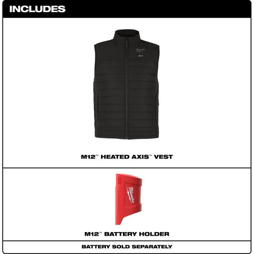 Main product image of M12 Heated AXIS Vest (Medium) M300B-20M