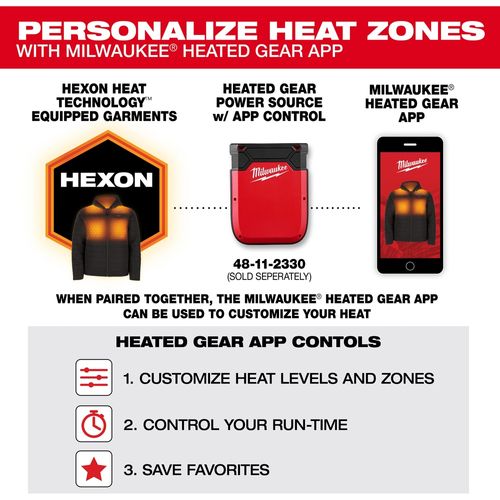 Main product image of M12 Heated AXIS Vest (Large) M300B-21L