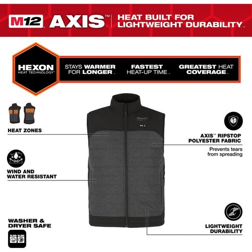 Main product image of M12 Heated AXIS Vest (2XL) M300G-212X
