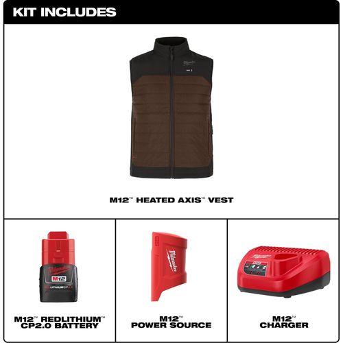 Main product image of M12 Heated AXIS Vest (Medium) M300N-21M