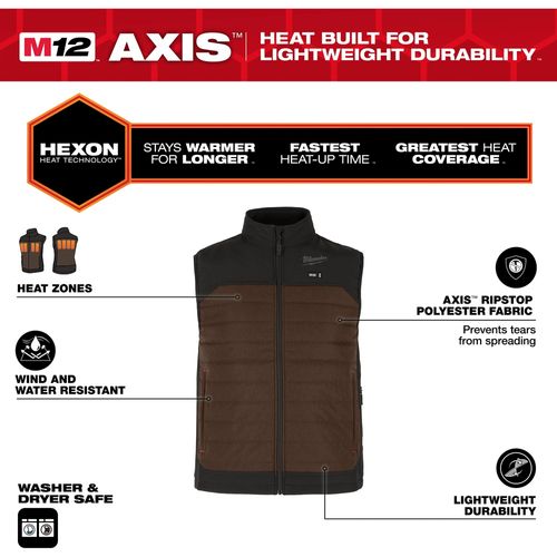Main product image of M12 Heated AXIS Vest (Medium) M300N-21M