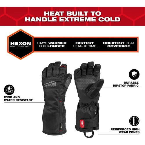 Main product image of Heated Winter Gloves - Black (Small) M700B-21S
