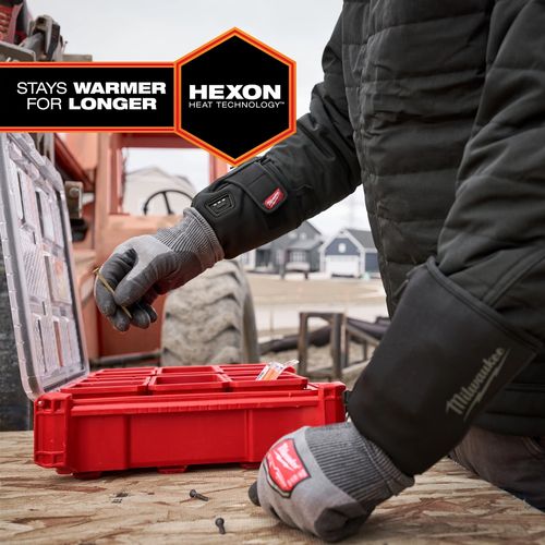 Main product image of Heated Work Glove Liners - Black (2XL) M701B-212X