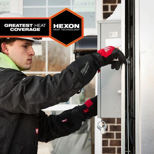 Main product image of Heated Work Glove Liners - Black (2XL) M701B-212X
