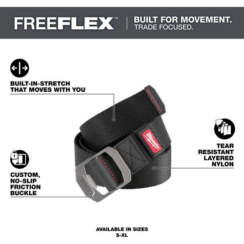Main product image of FREEFLEX Nylon Webbing 1.5" Belt (Small) M760B-S