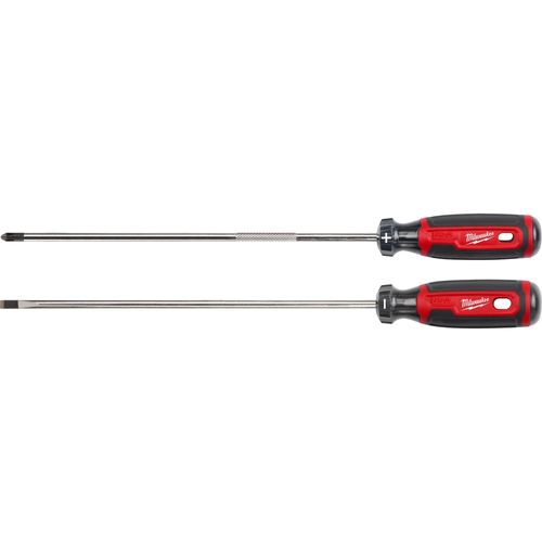 Main product image of 2 Piece 10" Cushion Grip Screwdriver Set (USA), MT200-2L