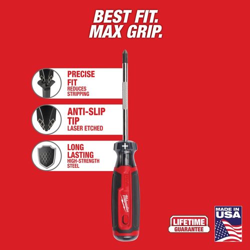 Main product image of #2 Phillips 6" Cushion Grip Screwdriver (USA), MT226