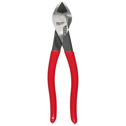 Main product image of 8" Angled Head Diagonal Dipped Grip Cutting Pliers (USA), MT508A