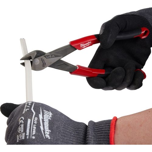 Main product image of 8" Angled Head Diagonal Comfort Grip Cutting Pliers (USA), MT558A