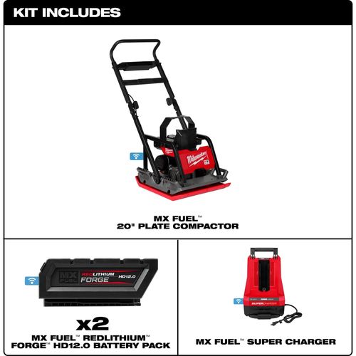 Main product image of MX FUEL 20" Plate Compactor Kit, MXF220-2HD