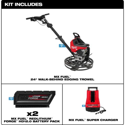 Main product image of MX FUEL 24" Walk-Behind Edging Trowel Kit, MXF324-2HD