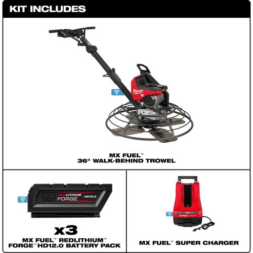 Main product image of MX FUEL 36" Walk-Behind Trowel Kit, MXF336-3HD