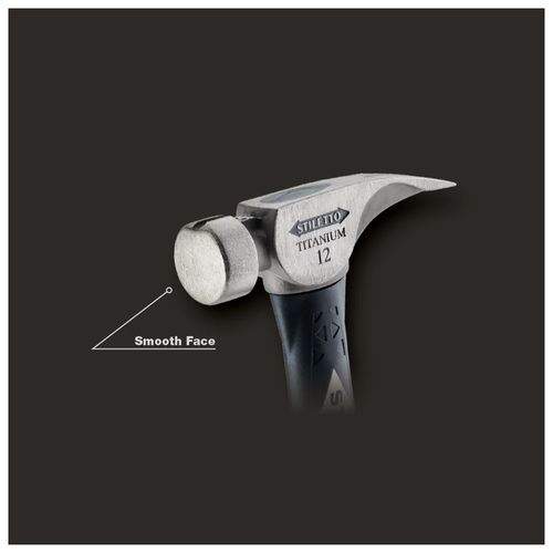 Main product image of STILETTO 12oz Smooth/Curved Fiberglass Hammer, TI12SC-F