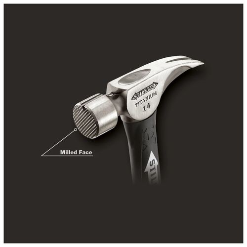Main product image of STILETTO 14oz Milled/Curved Fiberglass Hammer, TI14MC-F