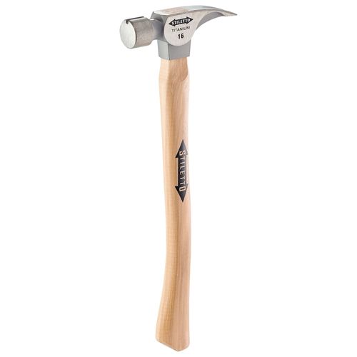 Main product image of STILETTO 16oz Smooth/Curved Hickory Hammer, TI16SC