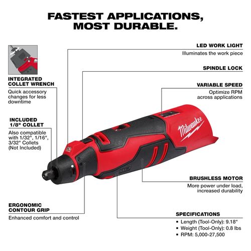 Main product image of M12 Brushless Rotary Tool
