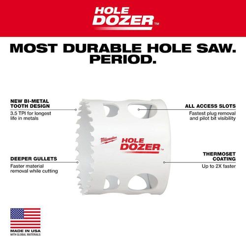 Main product image of 5" HOLE DOZER Bi-Metal Hole Saw