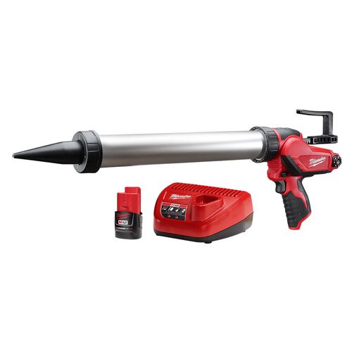 Main product image of M12 20 oz. Aluminum Barrel Sausage Style Caulk and Adhesive Gun Kit