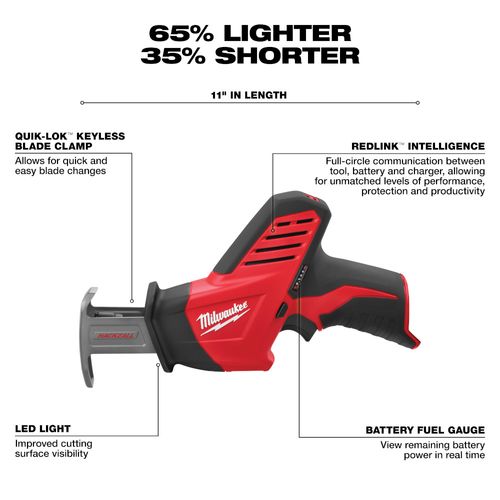 Main product image of M12 Drill/Driver, Rotary Tool, Impact Driver, HACKZALL Saw Kit