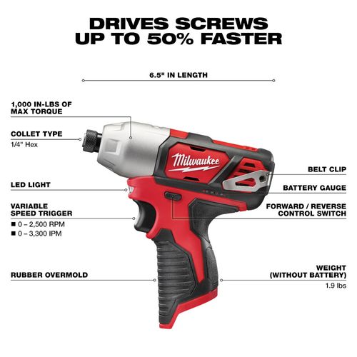 Main product image of M12 Drill/Driver, Rotary Tool, Impact Driver, HACKZALL Saw Kit