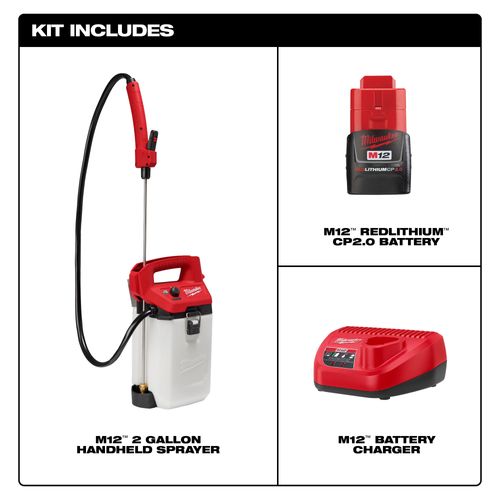 Main product image of M12 2-Gallon Handheld Sprayer Kit