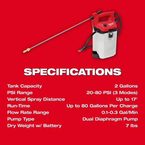 Main product image of M12 2-Gallon Handheld Sprayer Kit