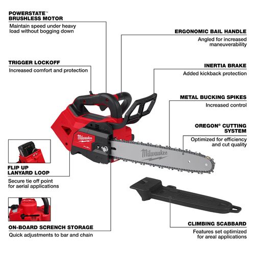 Main product image of M18 FUEL 14" Top Handle Chainsaw (Tool-Only)