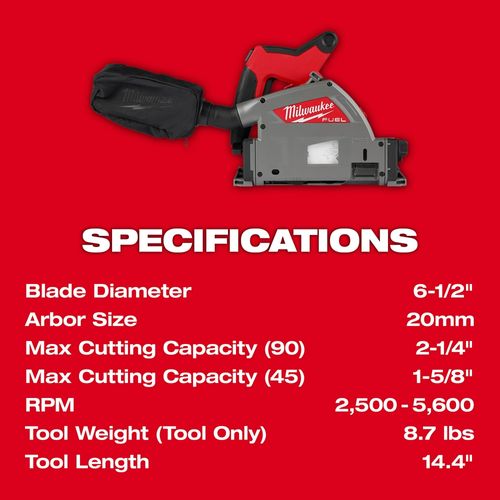 Main product image of M18 FUEL 6-1/2" Plunge Track Saw