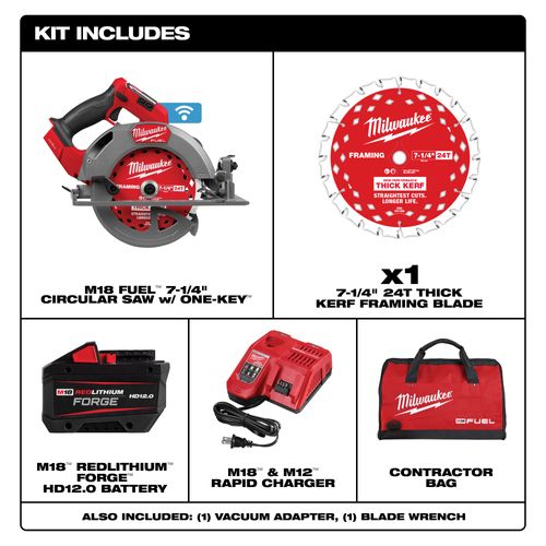 Main product image of M18 FUEL 7-1/4" Circular Saw w/ ONE-KEY Kit, 2835-21HD