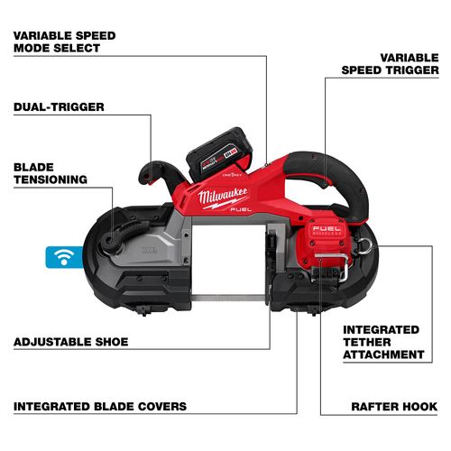 Main product image of M18 FUEL Dual Trigger Deep Cut Band Saw Kit