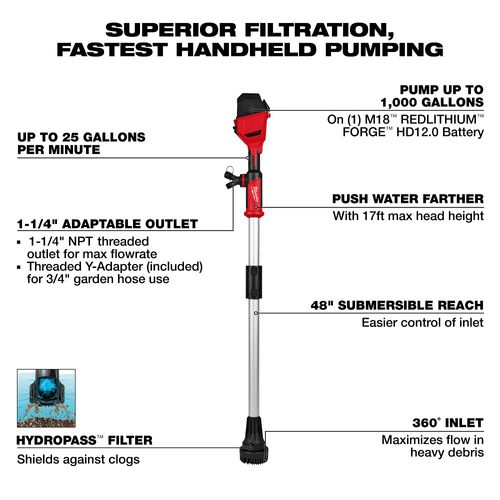 Main product image of M18 Brushless Stick Transfer Pump
