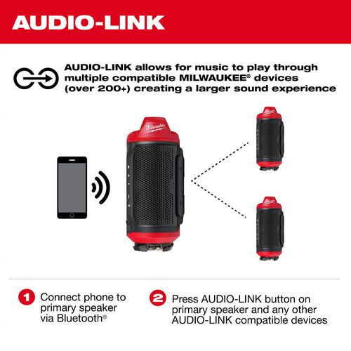 Main product image of M12 Bluetooth Jobsite Speaker w/ PACKOUT Compatibility