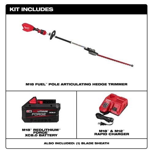 Main product image of M18 FUEL Pole Articulating Hedge Trimmer Kit