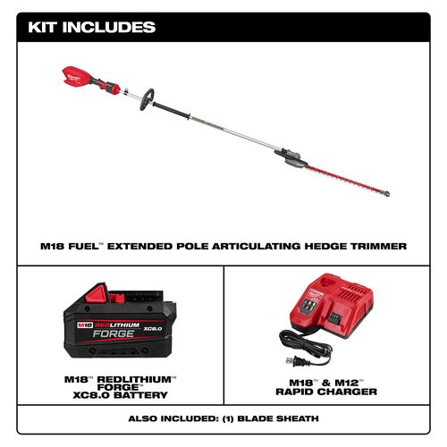 Main product image of M18 FUEL Extended Pole Articulating Hedge Trimmer Kit