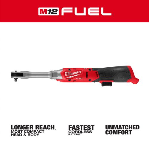Main product image of M12 FUEL 1/4" Extended Reach Ratchet (Tool Only), 3058-20