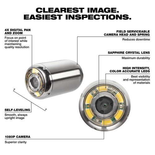 Main product image of M12 85' High Flex Compact Inspection Camera Kit