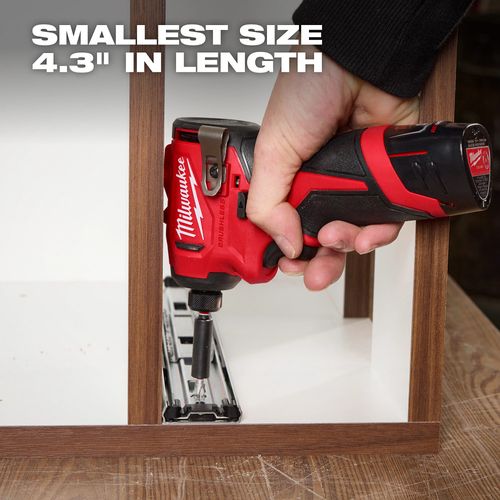 Main product image of M12 Subcompact Brushless 1/4" Hex Impact Driver Kit